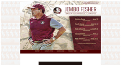 Desktop Screenshot of jimbofisherfootballcamp.com